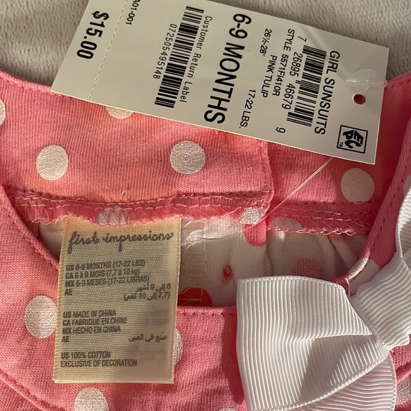 First impressions dress/romper - Picture 2 of 2